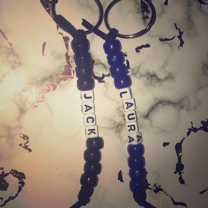 Customizable name keychains